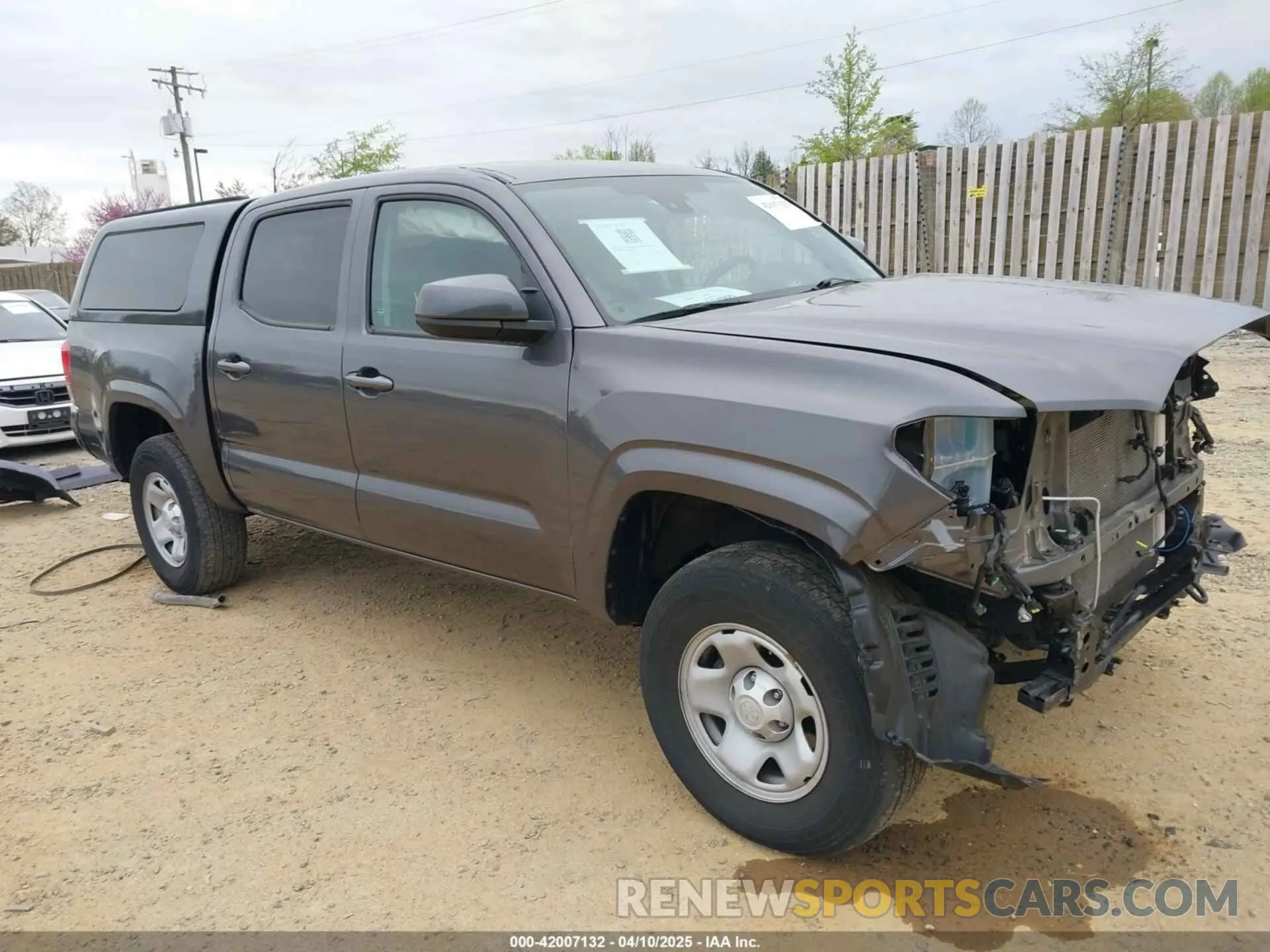 1 Photograph of a damaged car 3TYCZ5AN3NT078324 TOYOTA TACOMA 2022