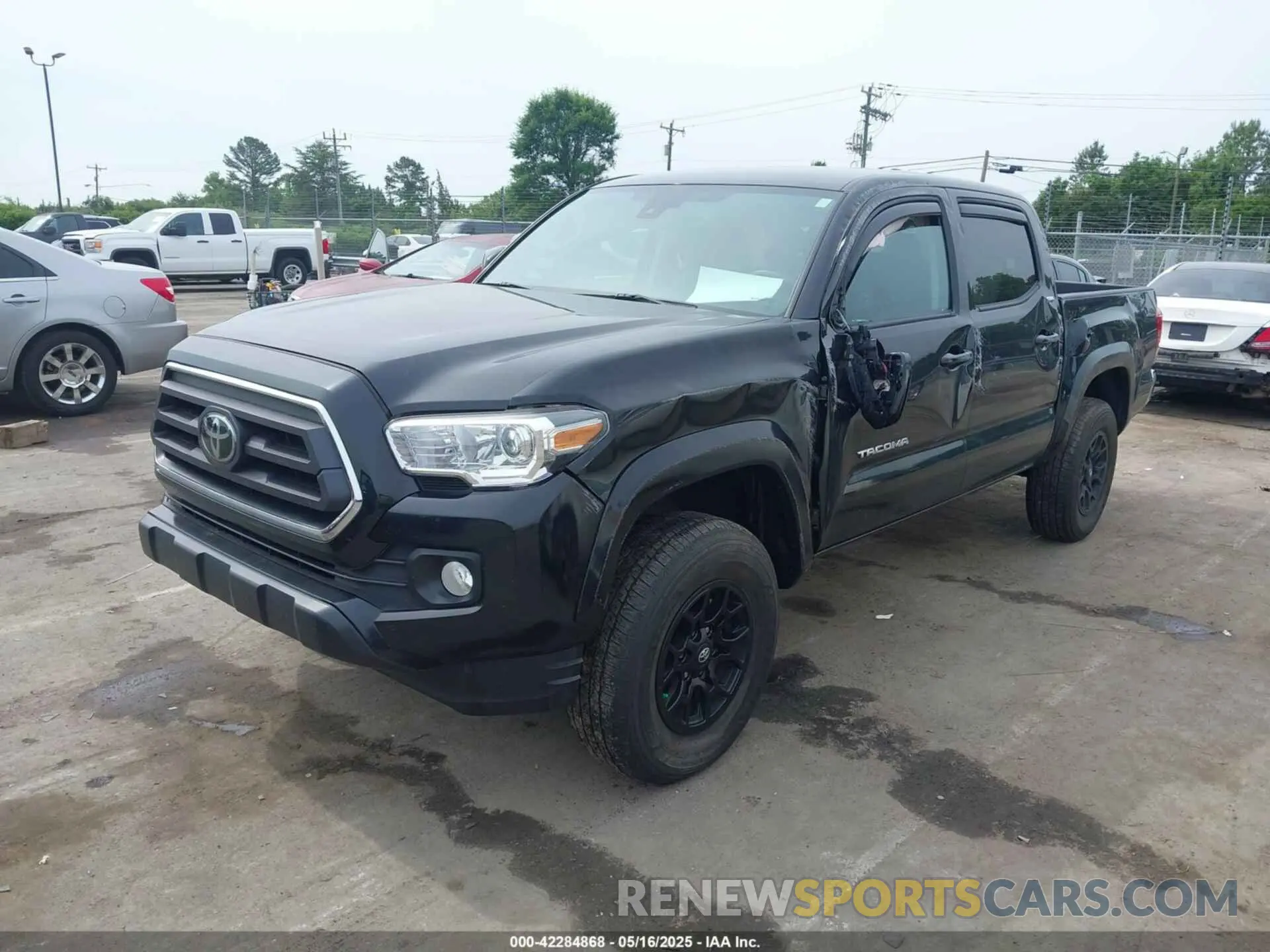 2 Photograph of a damaged car 3TYCZ5AN3NT093860 TOYOTA TACOMA 2022