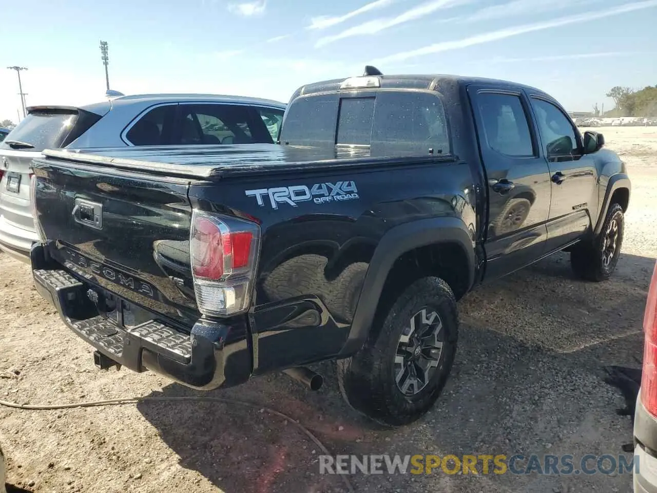 3 Photograph of a damaged car 3TYCZ5AN3NT095141 TOYOTA TACOMA 2022
