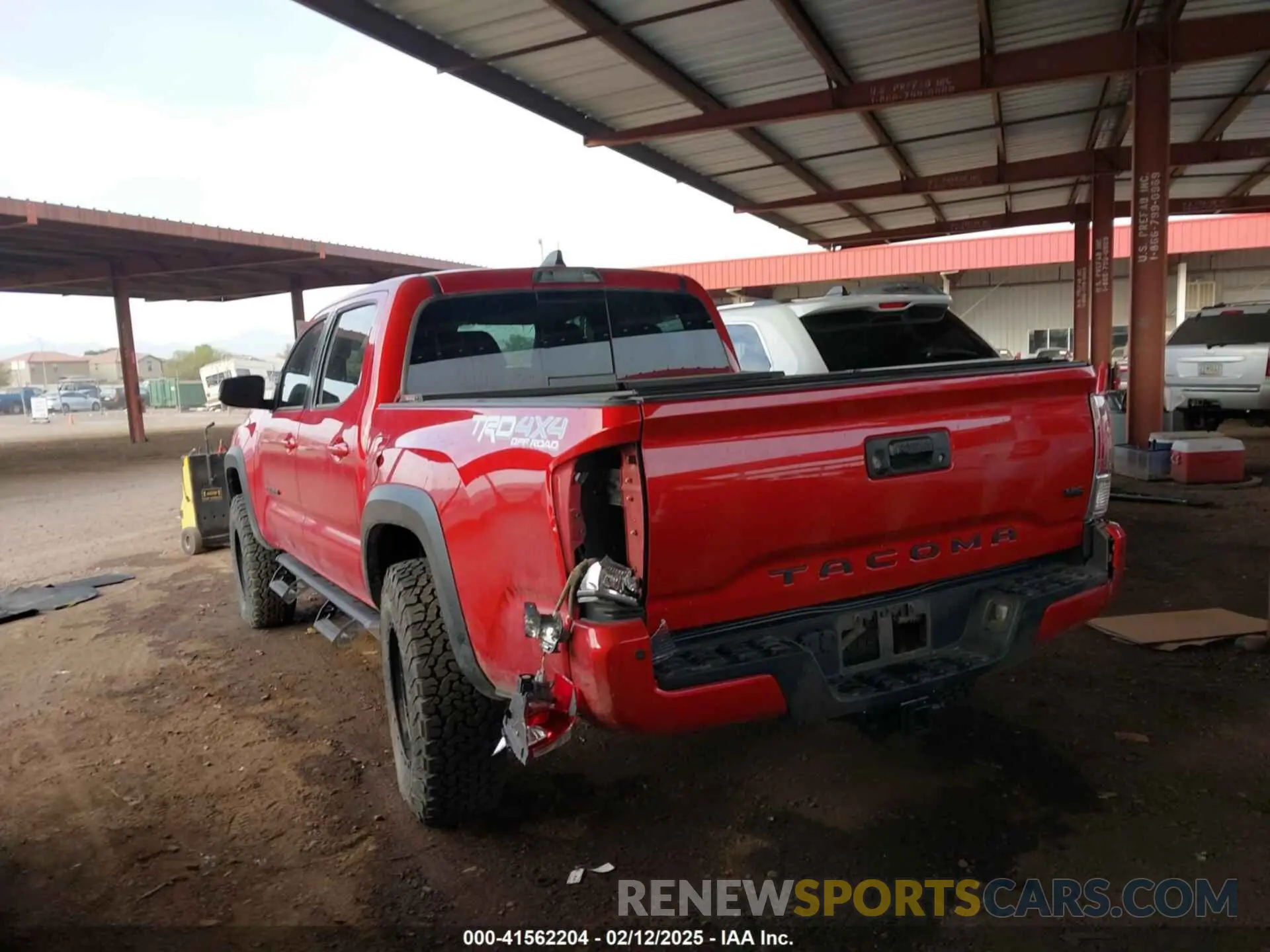 3 Photograph of a damaged car 3TYCZ5AN4NT053447 TOYOTA TACOMA 2022