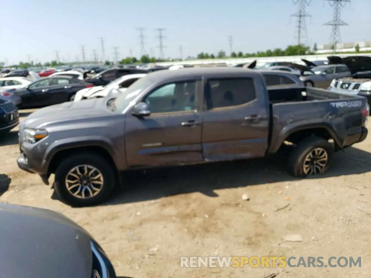 1 Photograph of a damaged car 3TYCZ5AN4NT086612 TOYOTA TACOMA 2022