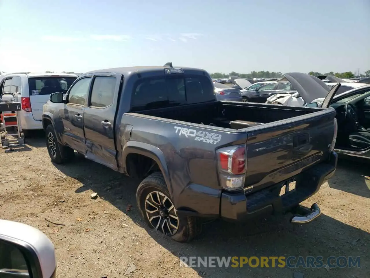 2 Photograph of a damaged car 3TYCZ5AN4NT086612 TOYOTA TACOMA 2022