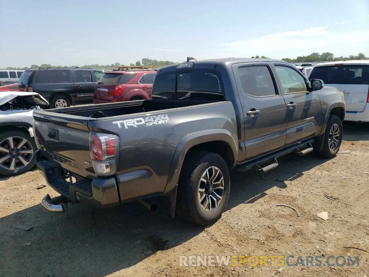 3 Photograph of a damaged car 3TYCZ5AN4NT086612 TOYOTA TACOMA 2022