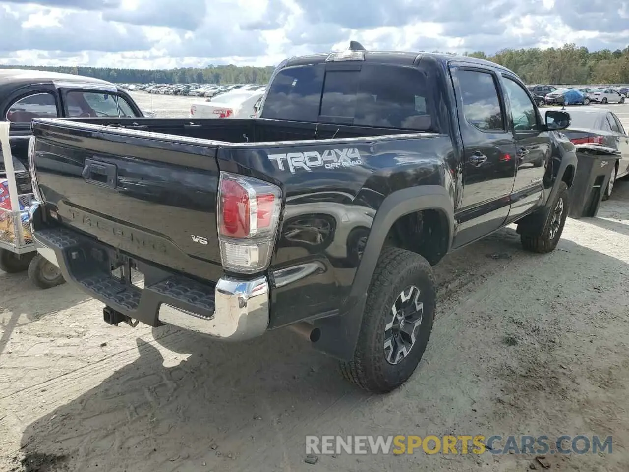 3 Photograph of a damaged car 3TYCZ5AN5NT063825 TOYOTA TACOMA 2022