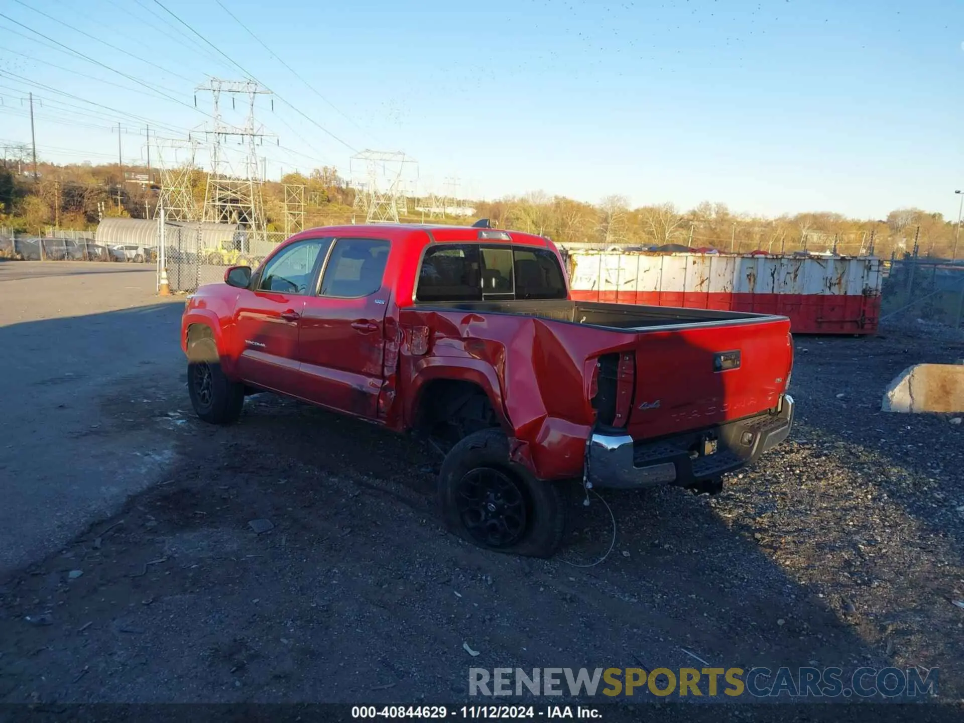 3 Photograph of a damaged car 3TYCZ5AN5NT077501 TOYOTA TACOMA 2022