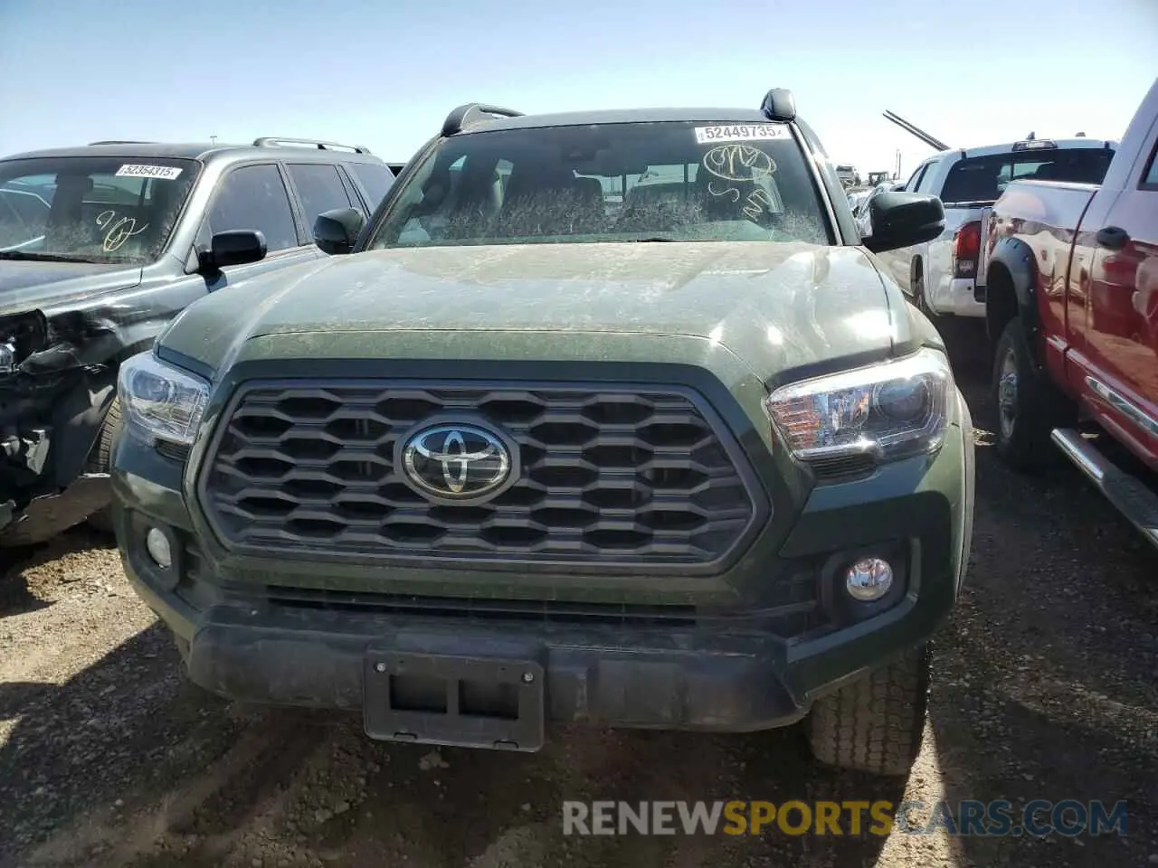 5 Photograph of a damaged car 3TYCZ5AN5NT094010 TOYOTA TACOMA 2022