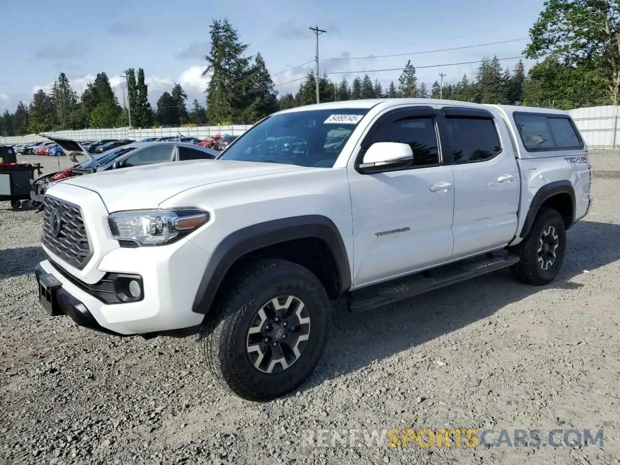 1 Photograph of a damaged car 3TYCZ5AN6NT078964 TOYOTA TACOMA 2022