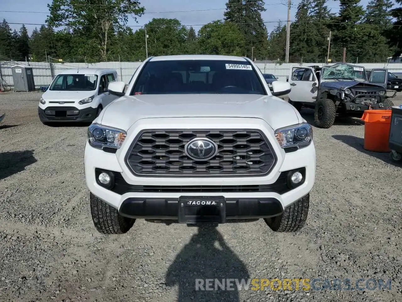 5 Photograph of a damaged car 3TYCZ5AN6NT078964 TOYOTA TACOMA 2022
