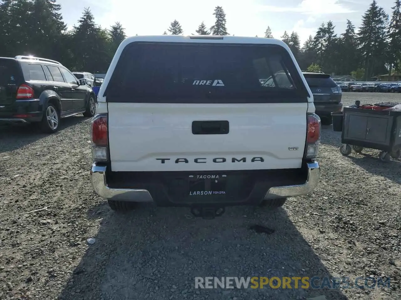 6 Photograph of a damaged car 3TYCZ5AN6NT078964 TOYOTA TACOMA 2022