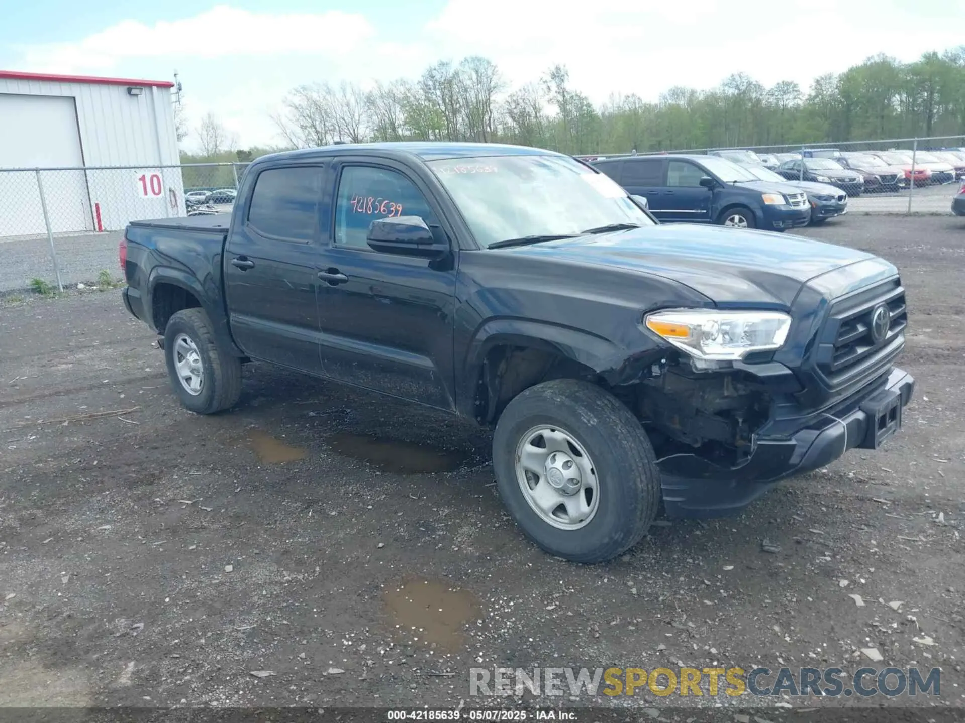 1 Photograph of a damaged car 3TYCZ5AN6NT085560 TOYOTA TACOMA 2022