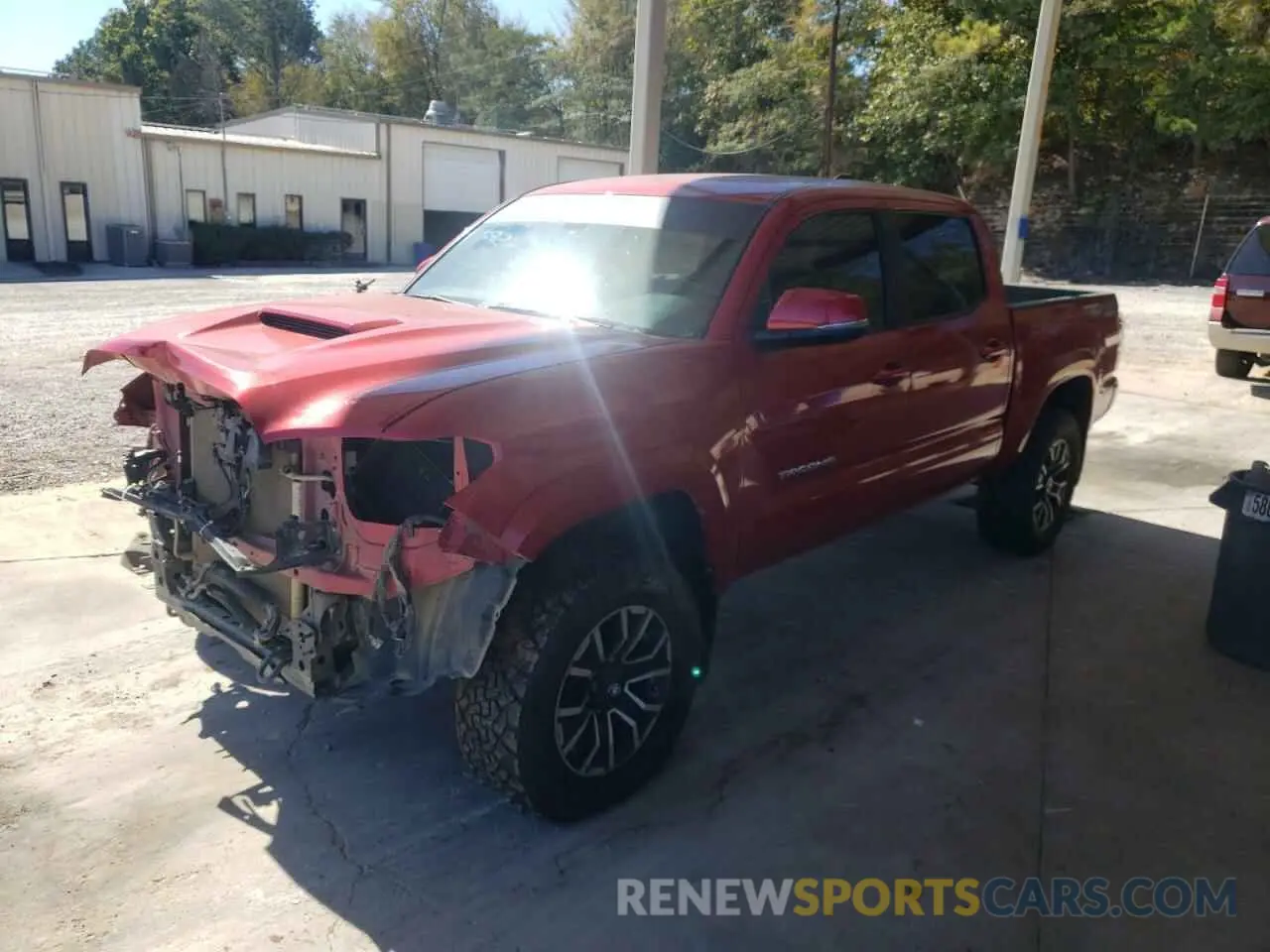 1 Photograph of a damaged car 3TYCZ5AN6NT086420 TOYOTA TACOMA 2022