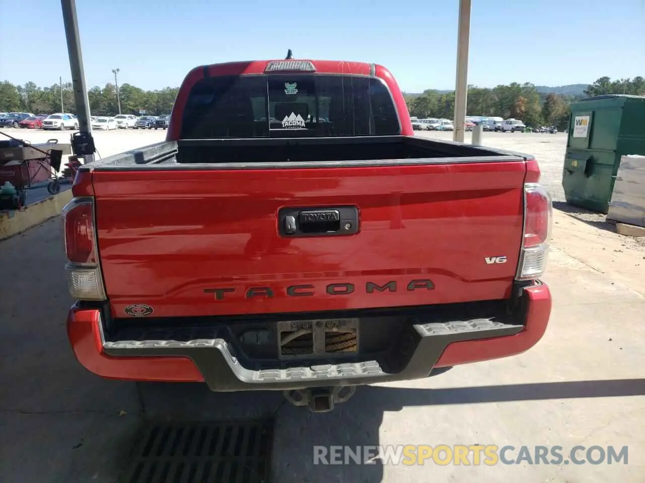 6 Photograph of a damaged car 3TYCZ5AN6NT086420 TOYOTA TACOMA 2022