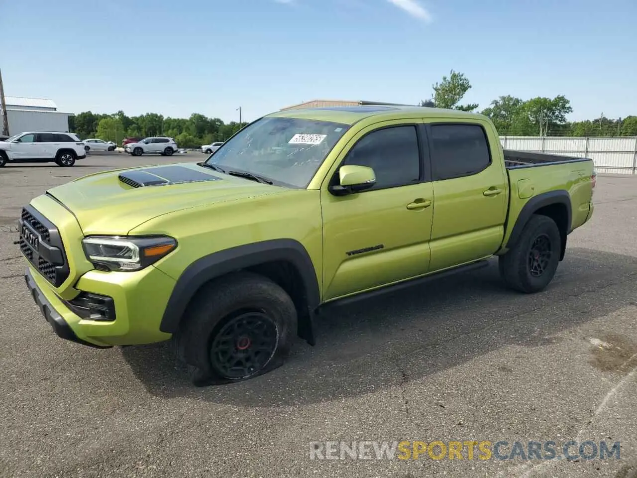 1 Photograph of a damaged car 3TYCZ5AN6NT103412 TOYOTA TACOMA 2022