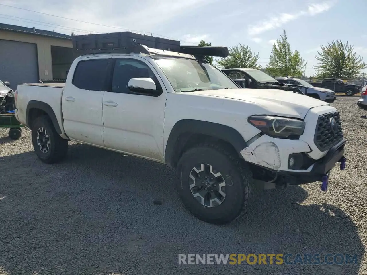4 Photograph of a damaged car 3TYCZ5AN7NT056035 TOYOTA TACOMA 2022