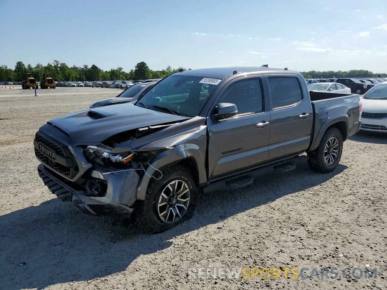 1 Photograph of a damaged car 3TYCZ5AN8NT076536 TOYOTA TACOMA 2022