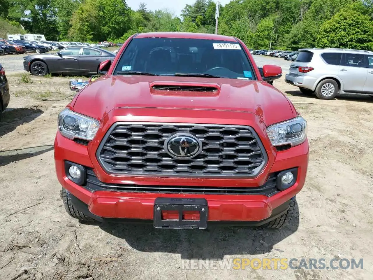 5 Photograph of a damaged car 3TYCZ5AN9NT098688 TOYOTA TACOMA 2022