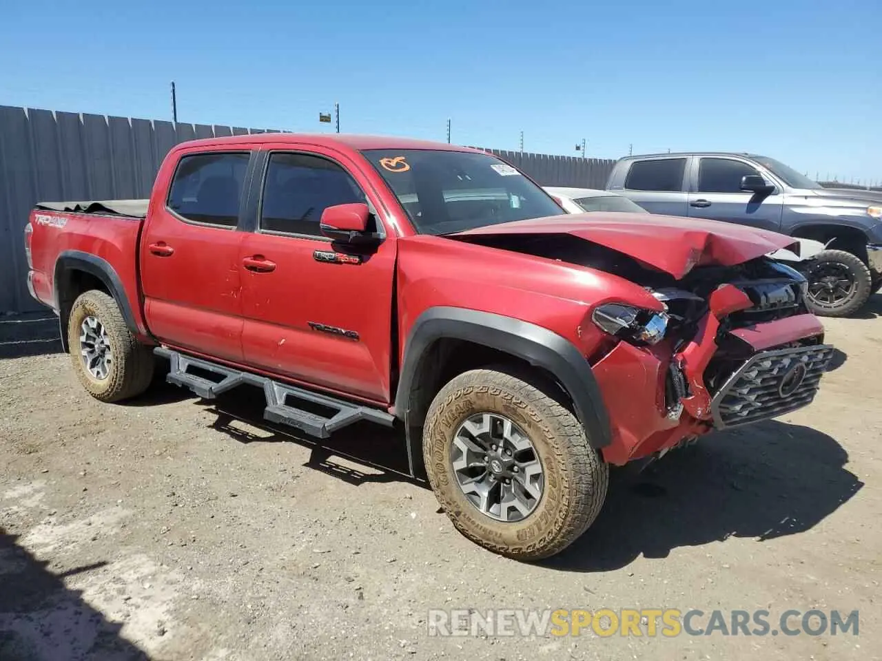 4 Photograph of a damaged car 3TYCZ5AN9NT099758 TOYOTA TACOMA 2022