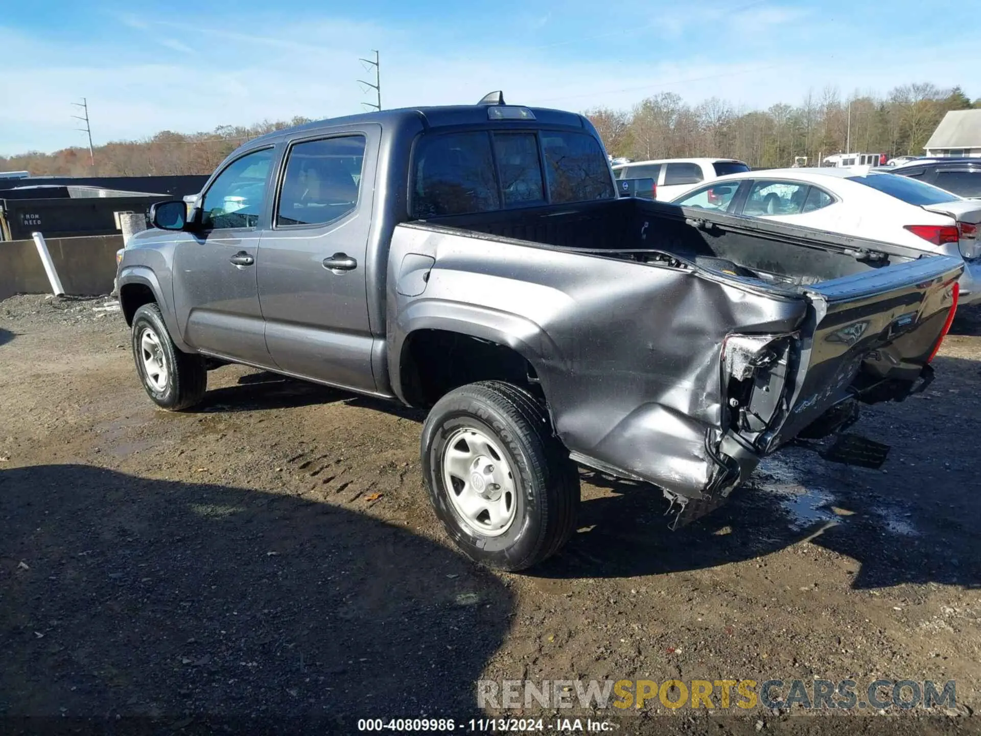 3 Photograph of a damaged car 3TYCZ5ANXNT057566 TOYOTA TACOMA 2022