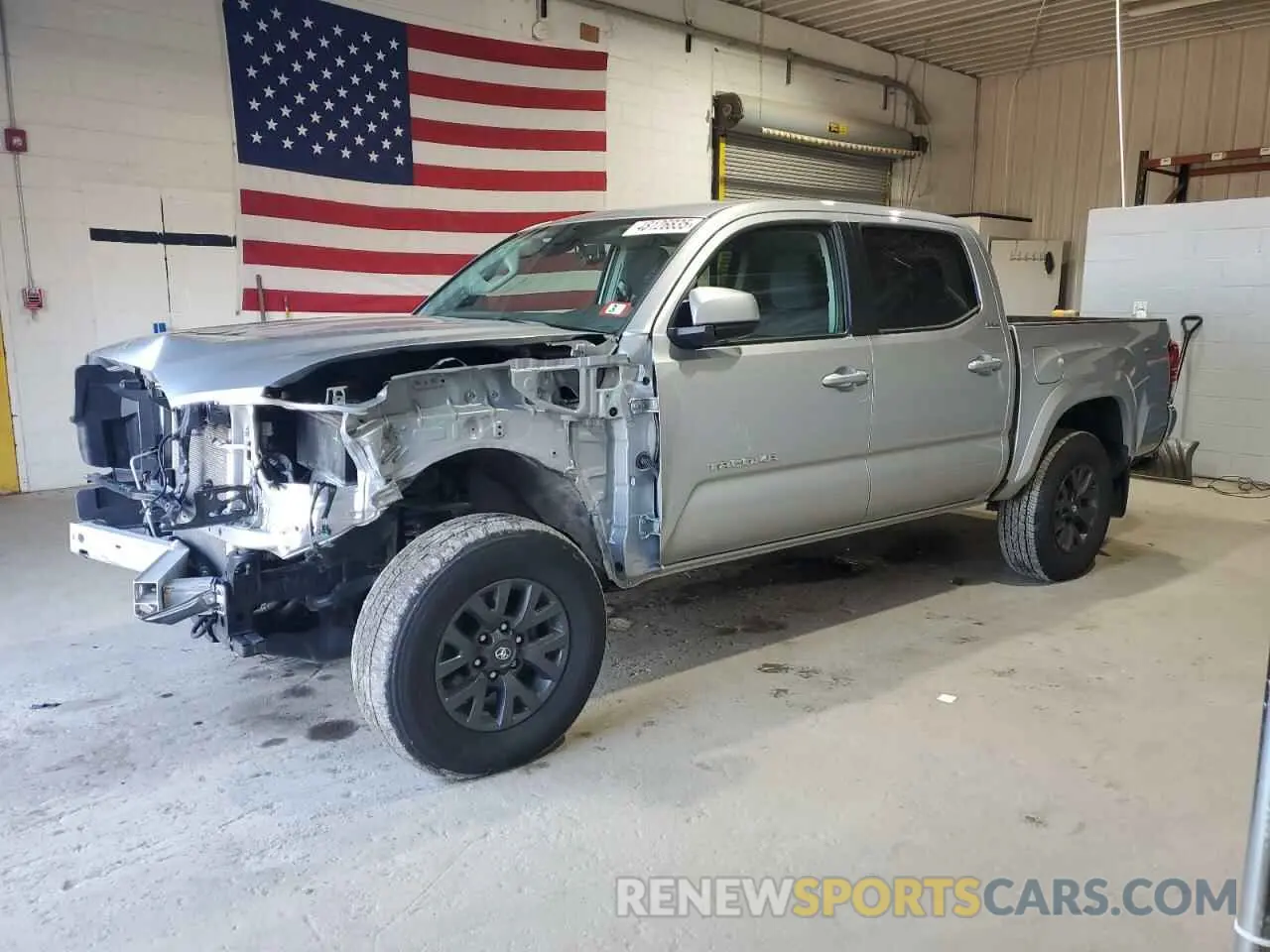 1 Photograph of a damaged car 3TYCZ5ANXNT067966 TOYOTA TACOMA 2022