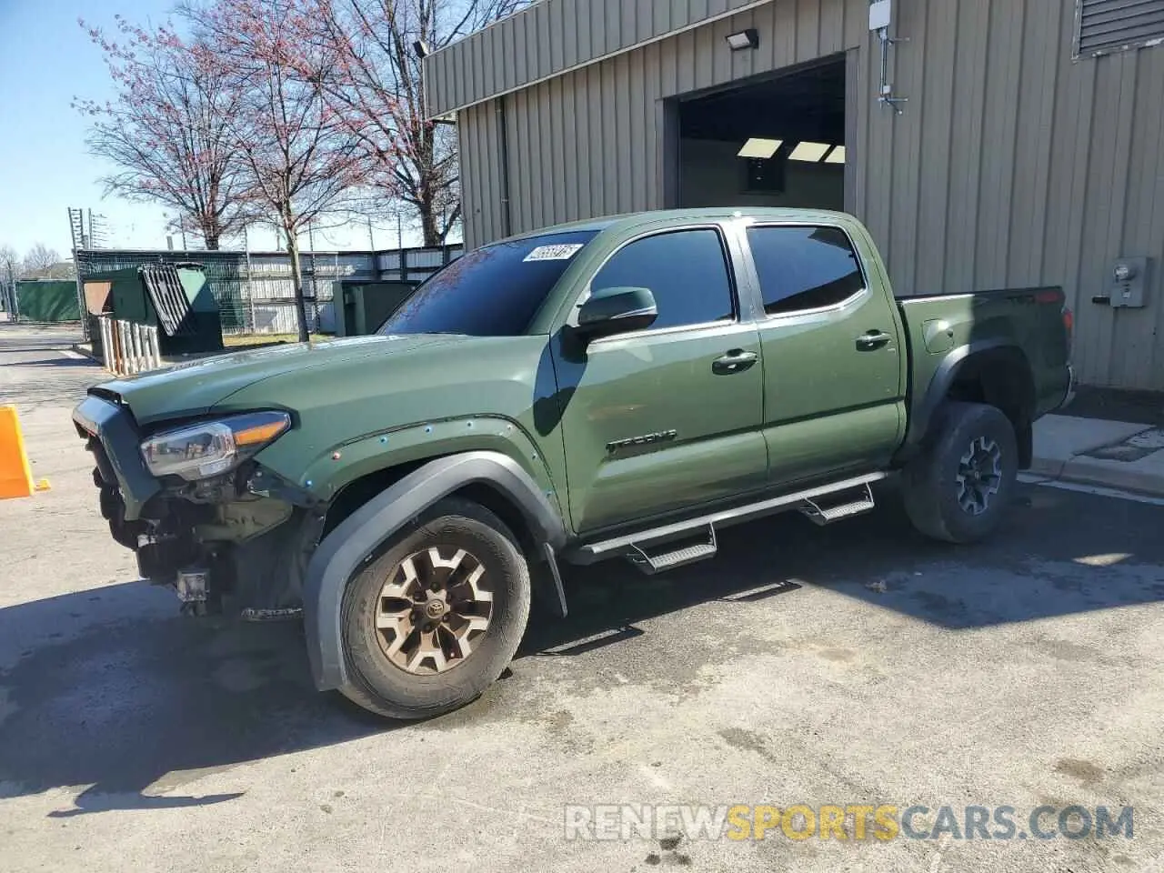 1 Photograph of a damaged car 3TYCZ5ANXNT076604 TOYOTA TACOMA 2022