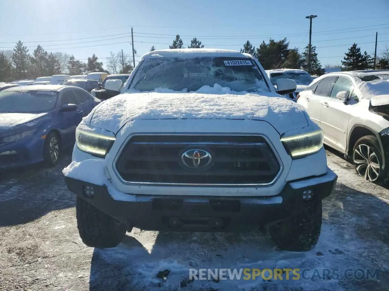5 Photograph of a damaged car 3TYCZ5ANXNT082659 TOYOTA TACOMA 2022
