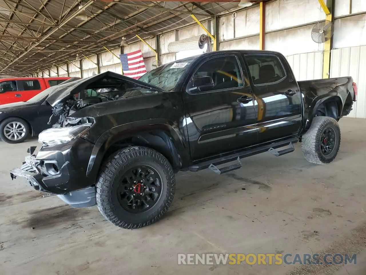 1 Photograph of a damaged car 3TYCZ5ANXNT093712 TOYOTA TACOMA 2022