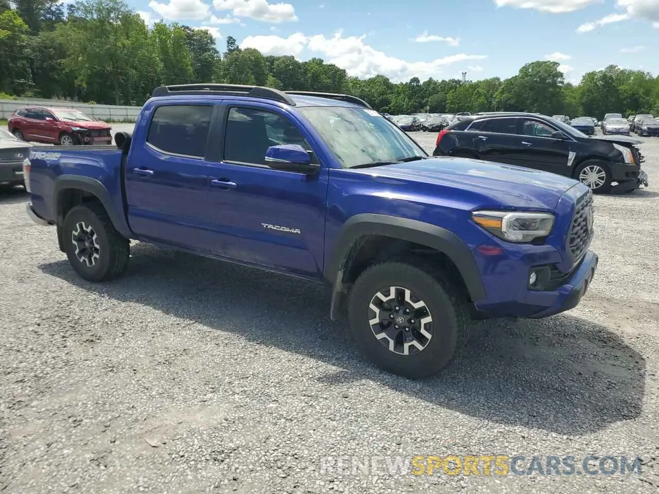 4 Photograph of a damaged car 3TYCZ5ANXNT103817 TOYOTA TACOMA 2022