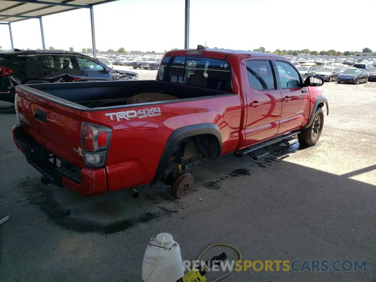 3 Photograph of a damaged car 3TYDZ5BN7NT016315 TOYOTA TACOMA 2022