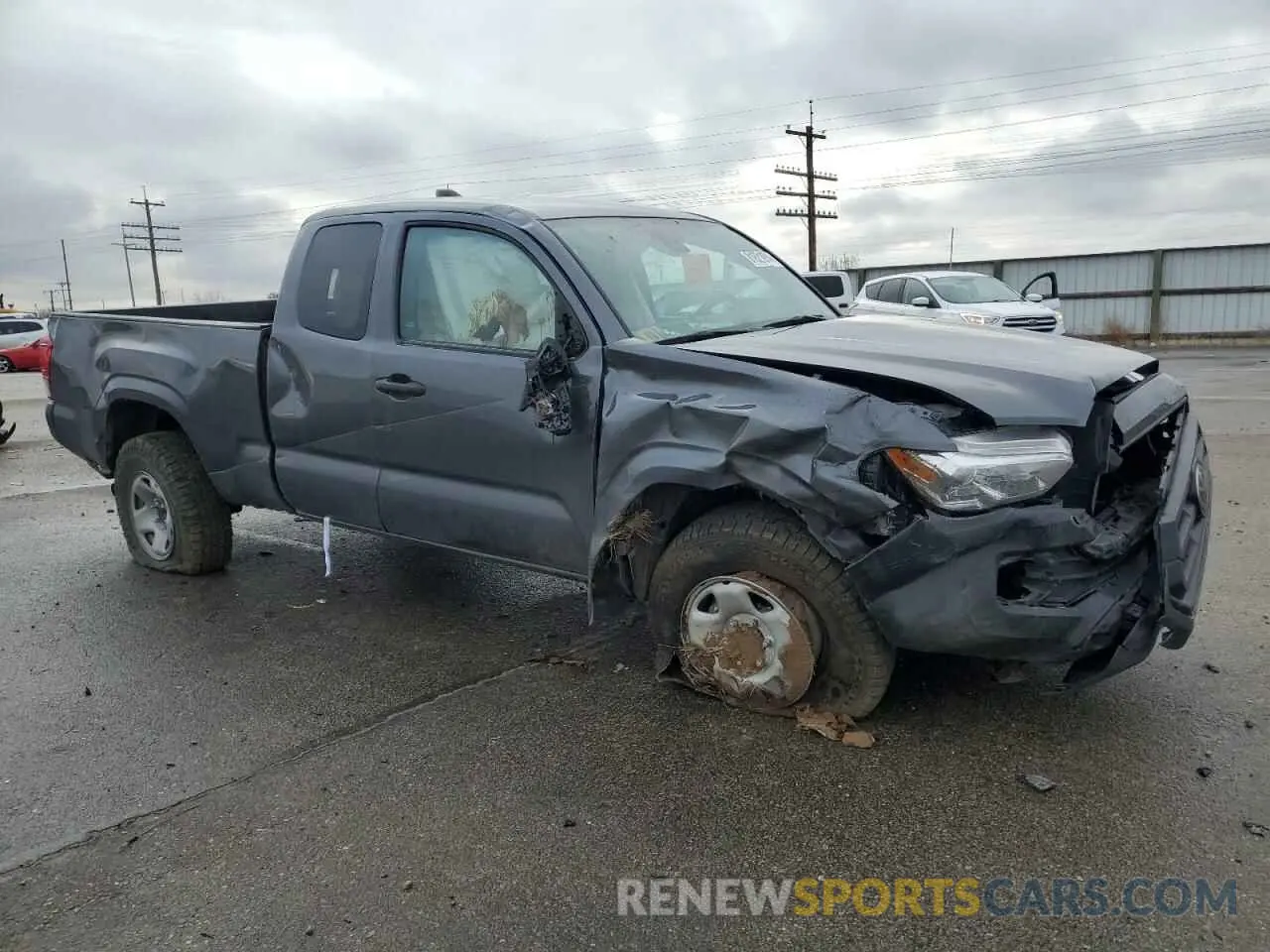 4 Photograph of a damaged car 3TYRX5GN0NT050536 TOYOTA TACOMA 2022
