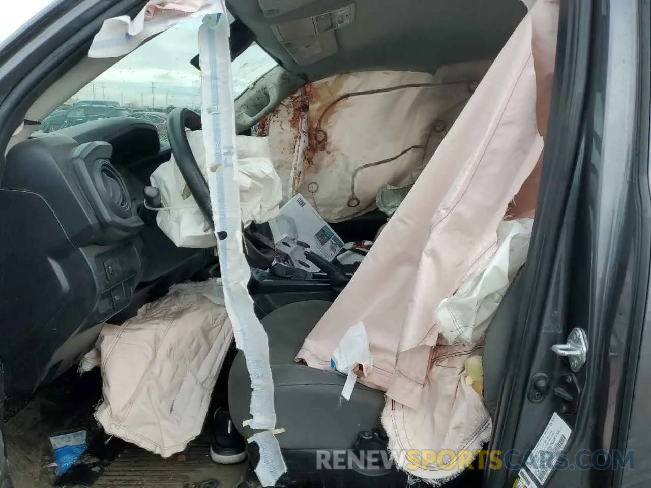 7 Photograph of a damaged car 3TYRX5GN0NT050536 TOYOTA TACOMA 2022
