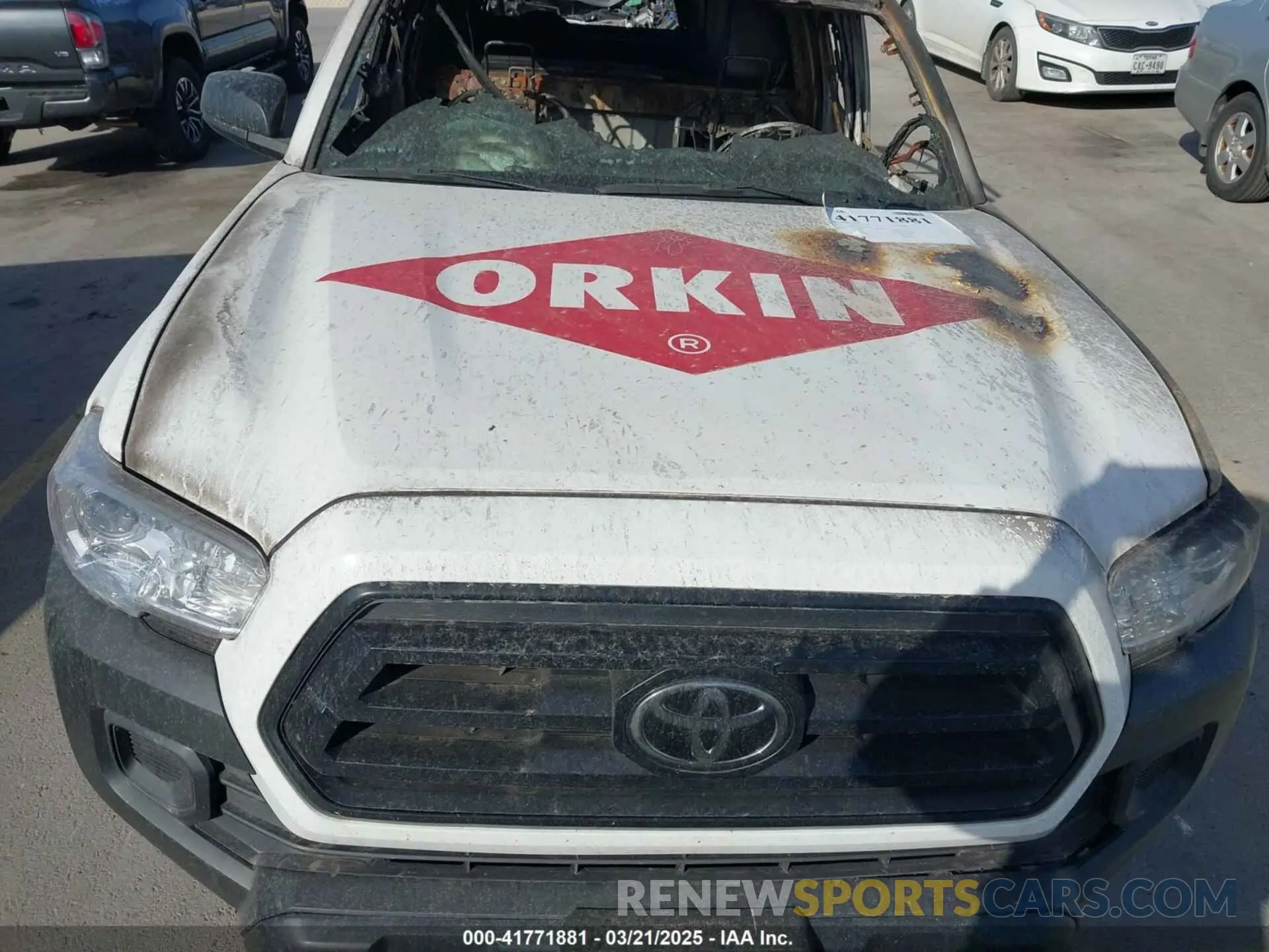 5 Photograph of a damaged car 3TYRX5GN0NT052481 TOYOTA TACOMA 2022