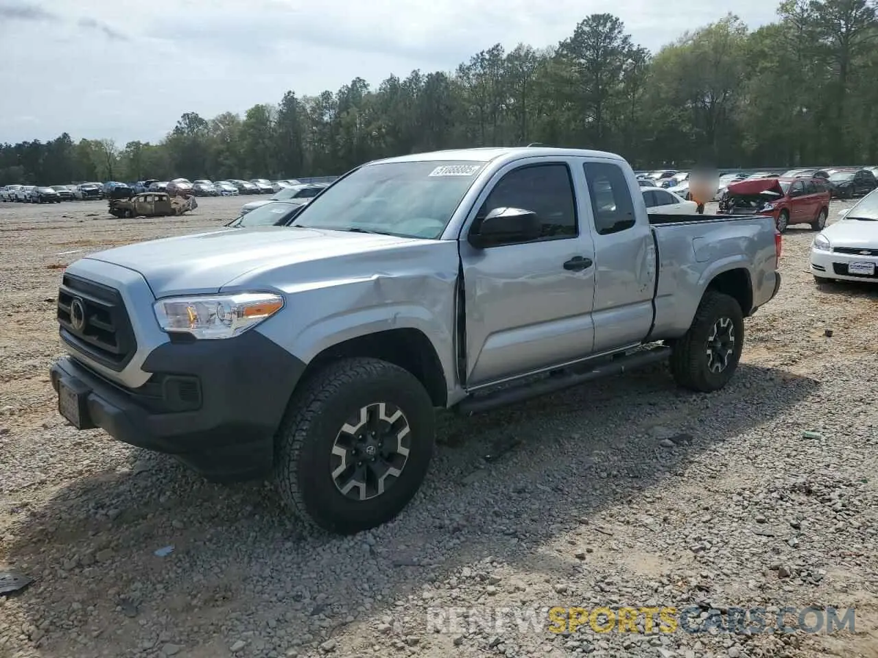 1 Photograph of a damaged car 3TYRX5GN0NT053114 TOYOTA TACOMA 2022