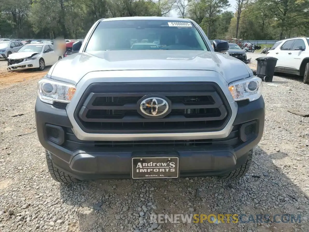 5 Photograph of a damaged car 3TYRX5GN0NT053114 TOYOTA TACOMA 2022