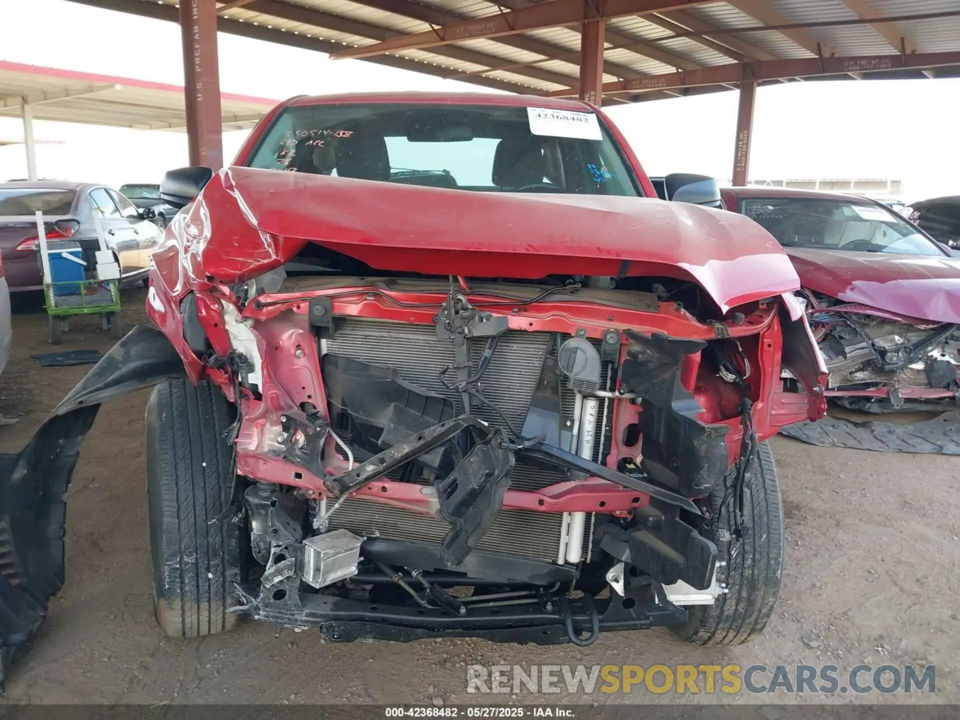 13 Photograph of a damaged car 3TYRX5GN0NT063643 TOYOTA TACOMA 2022
