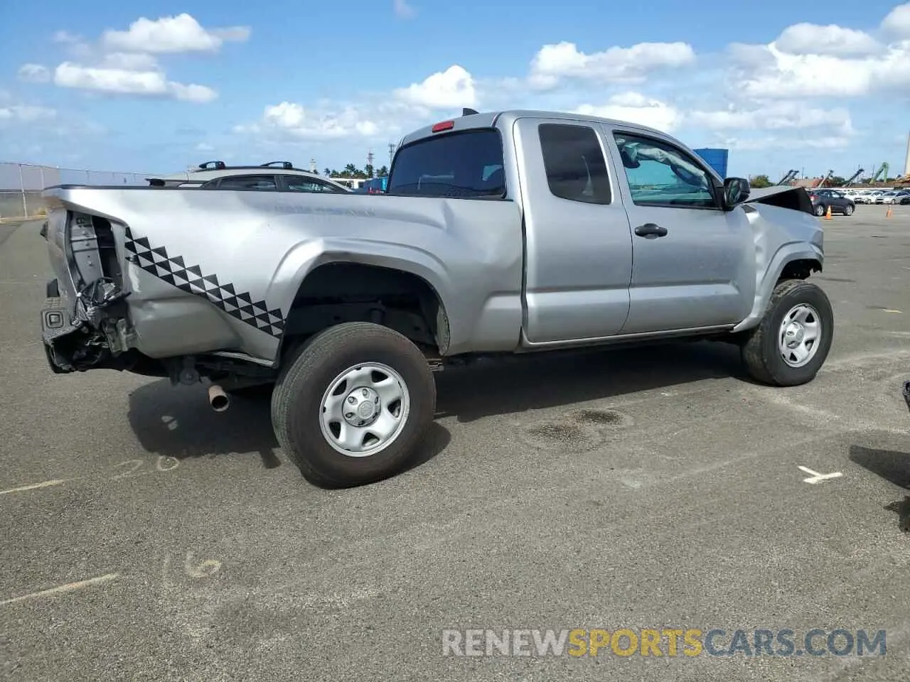 3 Photograph of a damaged car 3TYRX5GN1NT036290 TOYOTA TACOMA 2022