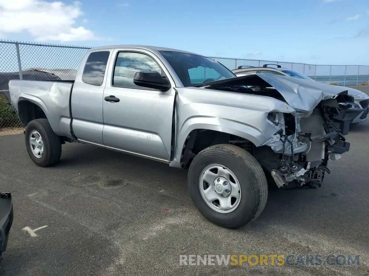 4 Photograph of a damaged car 3TYRX5GN1NT036290 TOYOTA TACOMA 2022