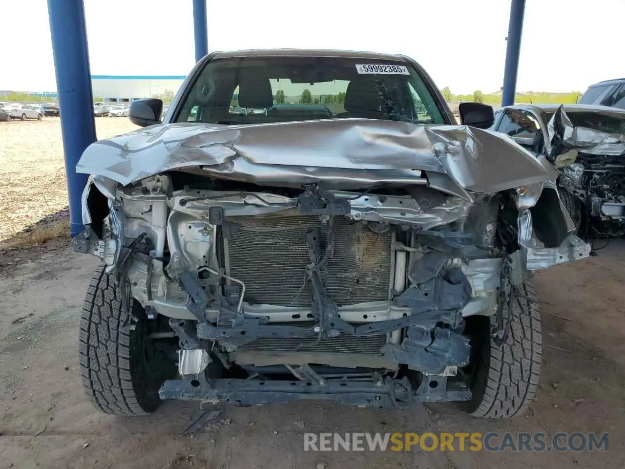 5 Photograph of a damaged car 3TYRX5GN1NT037570 TOYOTA TACOMA 2022