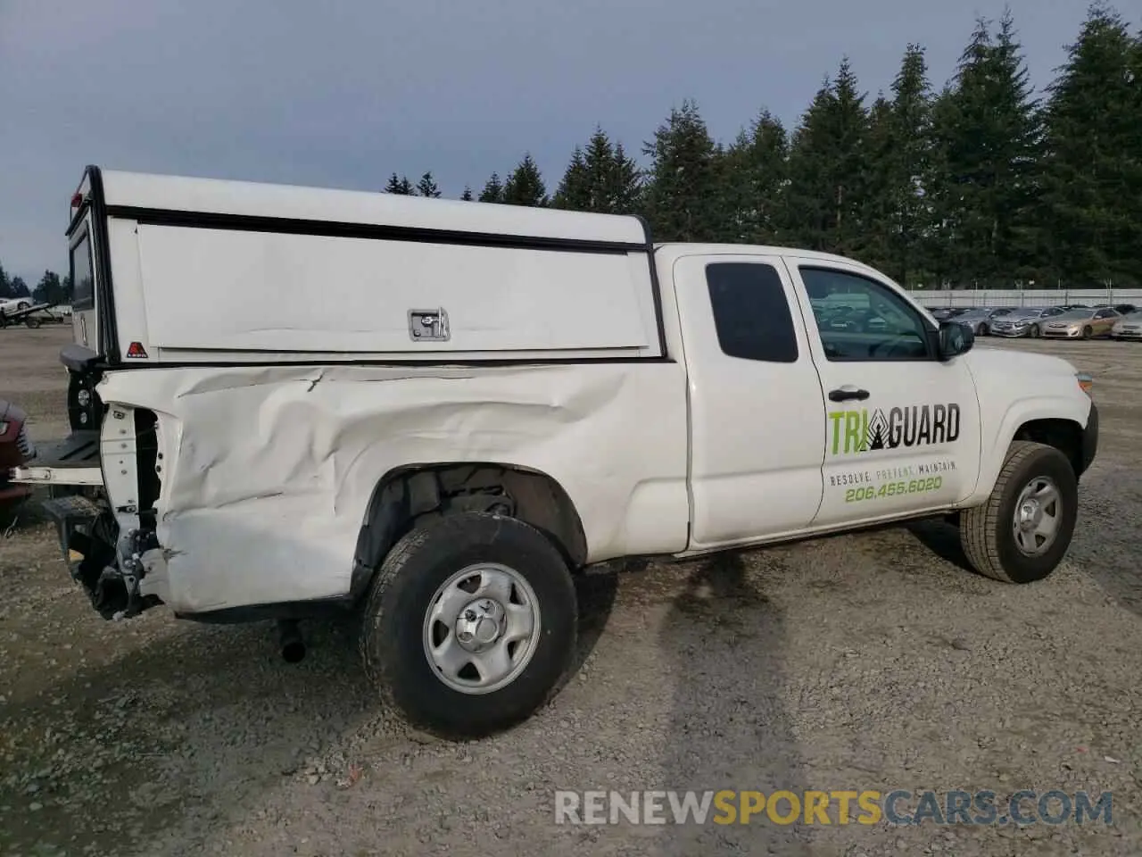 3 Photograph of a damaged car 3TYRX5GN1NT044745 TOYOTA TACOMA 2022