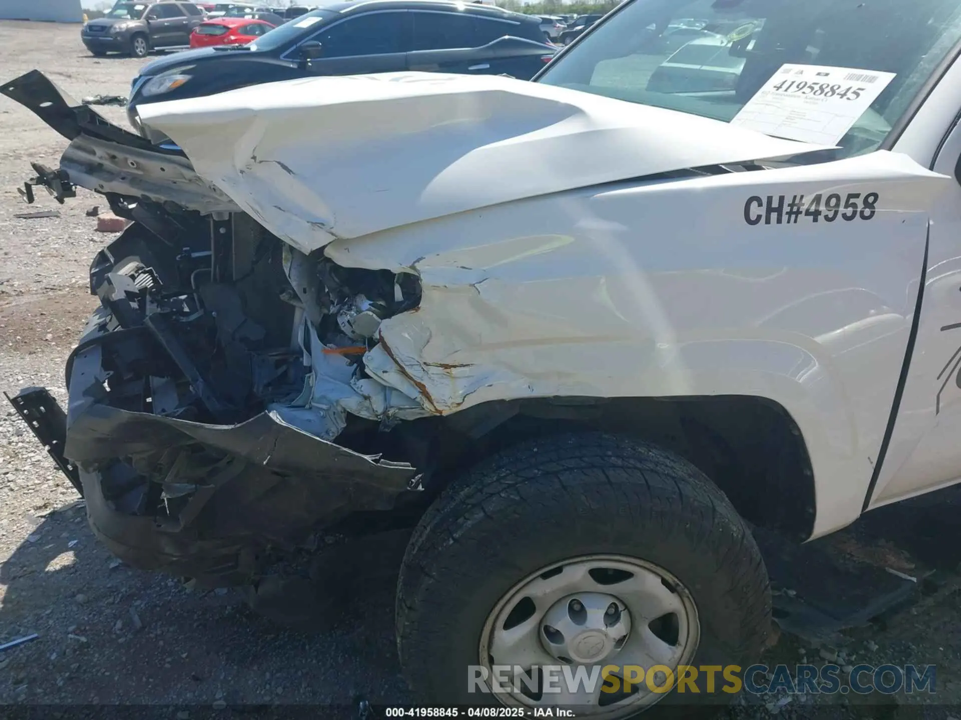 6 Photograph of a damaged car 3TYRX5GN1NT049198 TOYOTA TACOMA 2022
