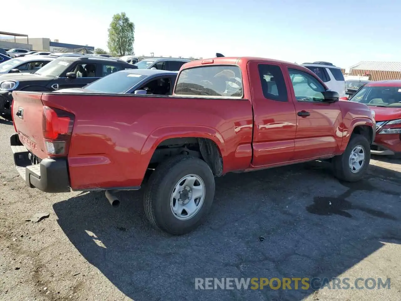 3 Photograph of a damaged car 3TYRX5GN1NT056460 TOYOTA TACOMA 2022