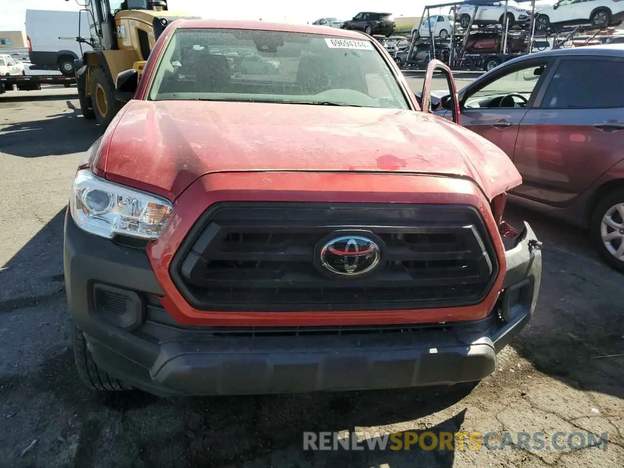 5 Photograph of a damaged car 3TYRX5GN1NT056460 TOYOTA TACOMA 2022