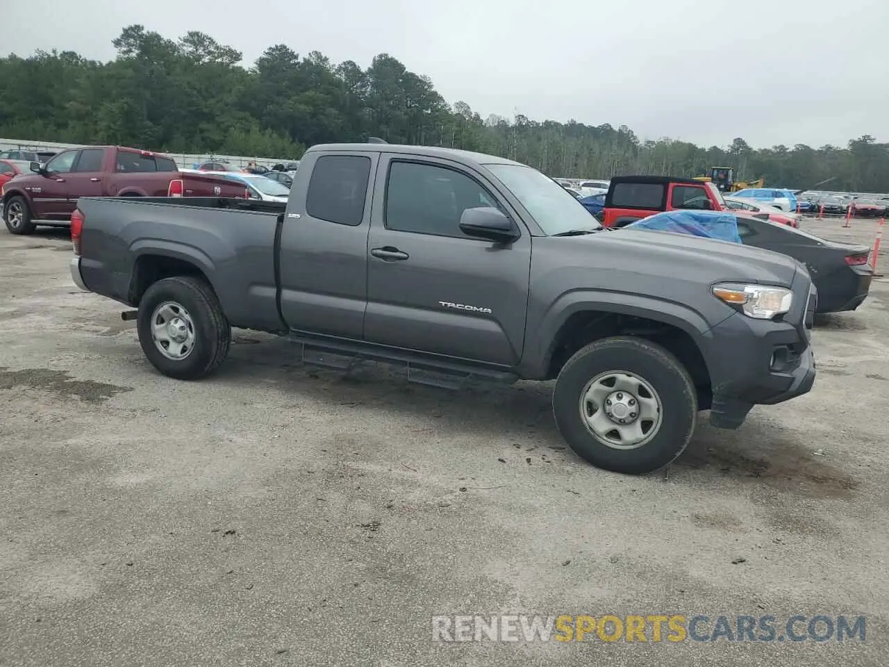 4 Photograph of a damaged car 3TYRX5GN1NT065529 TOYOTA TACOMA 2022
