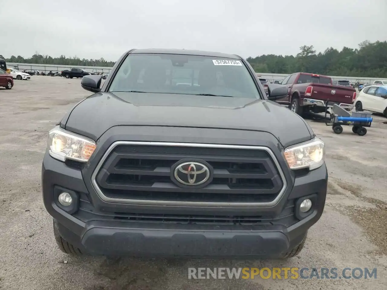 5 Photograph of a damaged car 3TYRX5GN1NT065529 TOYOTA TACOMA 2022