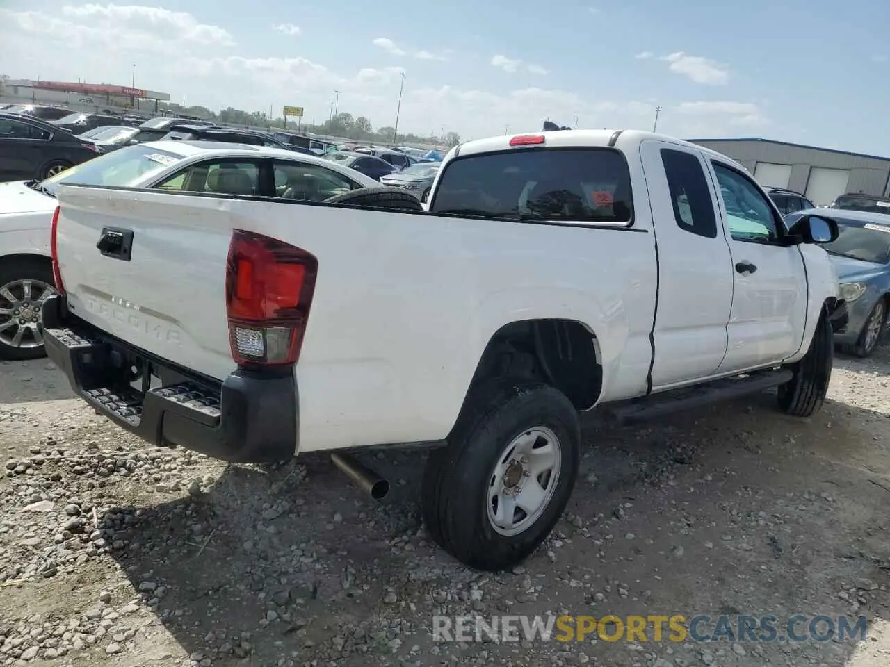 3 Photograph of a damaged car 3TYRX5GN2NT037609 TOYOTA TACOMA 2022