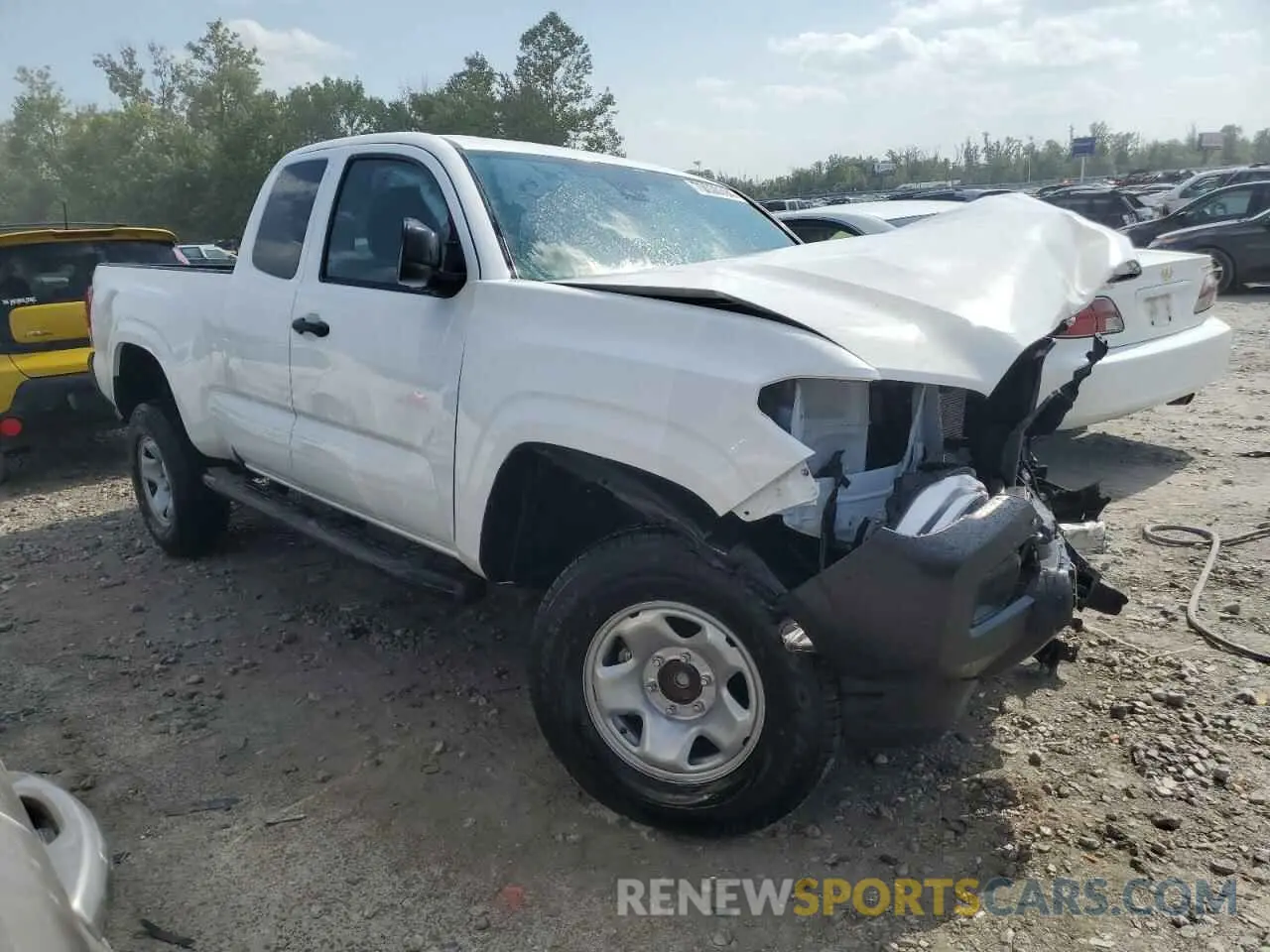 4 Photograph of a damaged car 3TYRX5GN2NT037609 TOYOTA TACOMA 2022