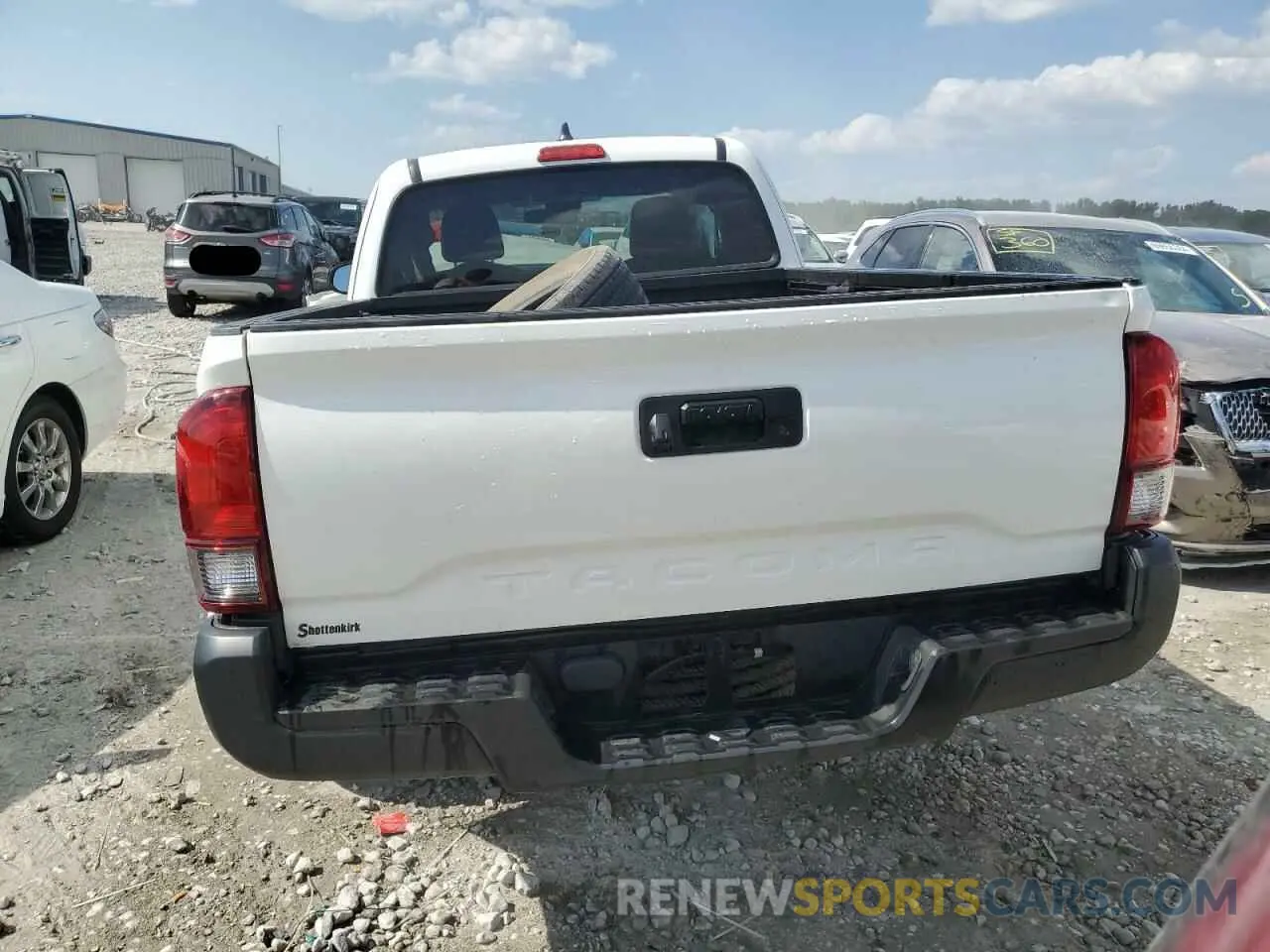 6 Photograph of a damaged car 3TYRX5GN2NT037609 TOYOTA TACOMA 2022