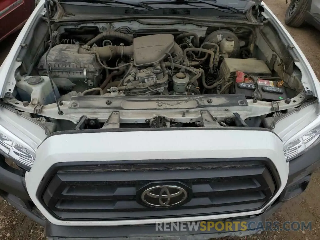 11 Photograph of a damaged car 3TYRX5GN2NT046357 TOYOTA TACOMA 2022