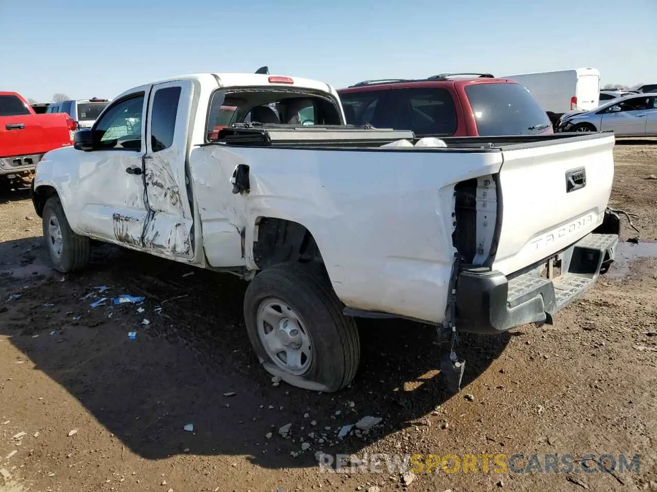 2 Photograph of a damaged car 3TYRX5GN2NT046357 TOYOTA TACOMA 2022