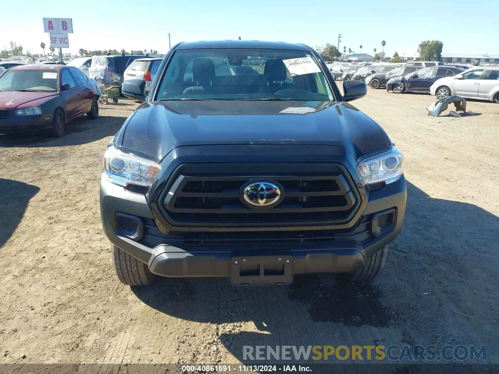 13 Photograph of a damaged car 3TYRX5GN2NT056810 TOYOTA TACOMA 2022