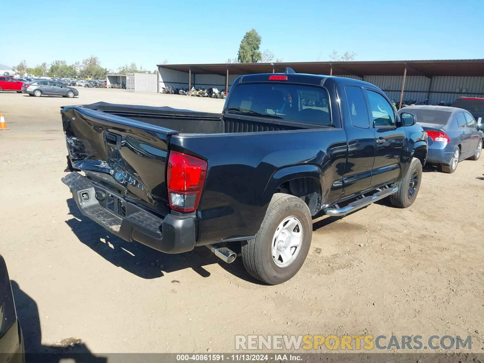 4 Photograph of a damaged car 3TYRX5GN2NT056810 TOYOTA TACOMA 2022